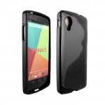 Wholesale Nexus 5 TPU Gel Case (Black)